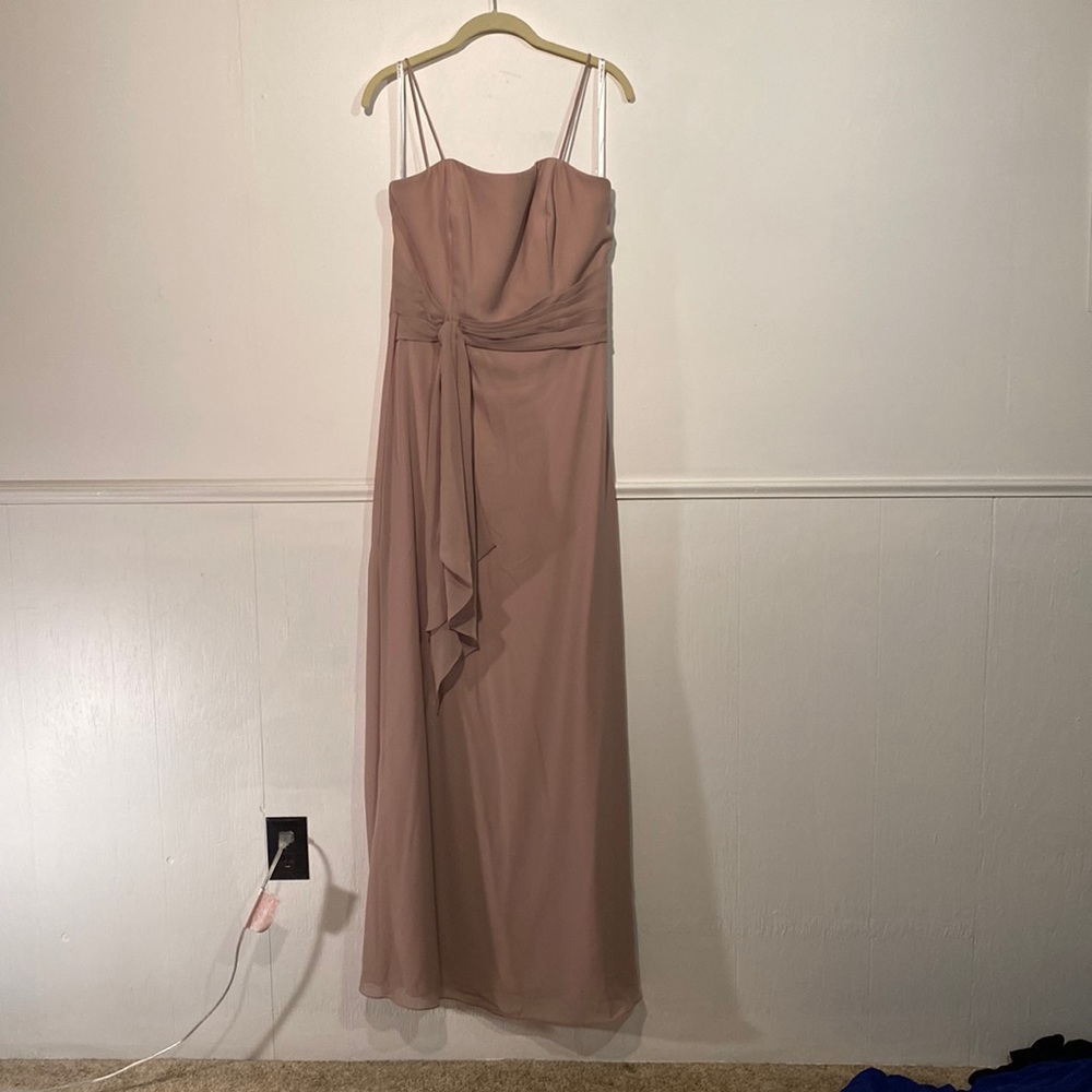 Khloe Jaymes Mocha Size 10 Prom Dress